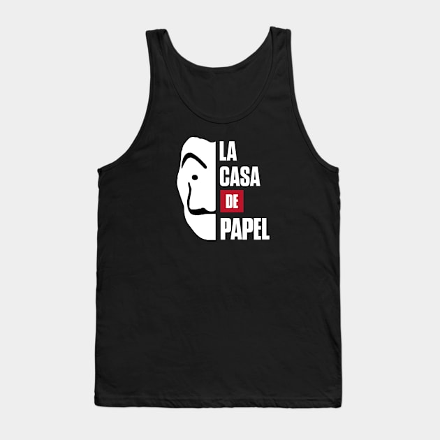 La Casa de Papel Tank Top by FlowrenceNick00